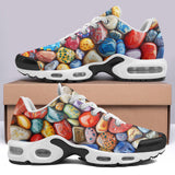 Air Cushion Sneakers Colorful Pebbles