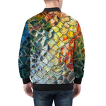 Bomber Jacket Colorful Glass Mosaic
