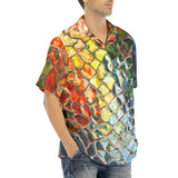 Hawaiian Shirt Colorful Glass Mosaic
