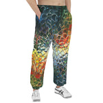 Men's Sweatpants Colorful Glass Mosaic