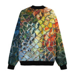 Bomber Jacket Colorful Glass Mosaic