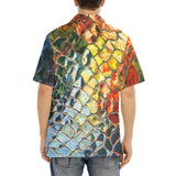 Hawaiian Shirt Colorful Glass Mosaic