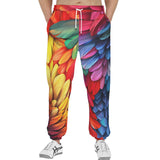 Men's Sweatpants Colorful Feathers