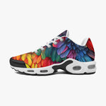 Air Cushion Sneakers Colorful Feathers