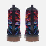 Leather Boots Colorful Feather Fantasy Art