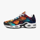 Air Cushion Sneakers Colorful Vibrant Feathers