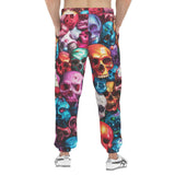 Men's Sweatpants Multicolored Skulls Array