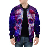 Bomber Jacket Skull with Roses