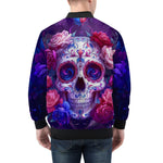 Bomber Jacket Skull with Roses