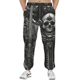 Men's Sweatpants Ornate Gothic Metalwork Skull