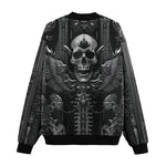 Bomber Jacket Ornate Gothic Metalwork Skull