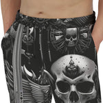 Men's Sweatpants Ornate Gothic Metalwork Skull