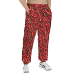 Men's Sweatpants Red Chili Peppers Texture