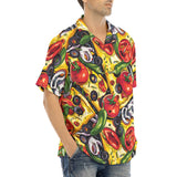 Hawaiian Shirt Pizza Ingredients Pattern