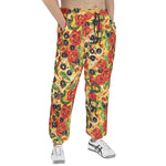 Men's Sweatpants Pizza Pattern