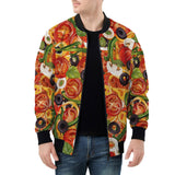 Bomber Jacket Pizza Texture