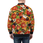 Bomber Jacket Pizza Texture