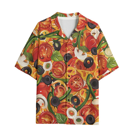 Hawaiian Shirt Pizza Texture