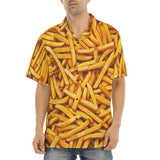 Hawaiian Shirt French Fries Texture