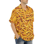 Hawaiian Shirt French Fries Texture