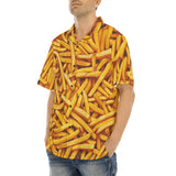 Hawaiian Shirt French Fries Texture