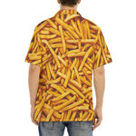 Hawaiian Shirt French Fries Texture