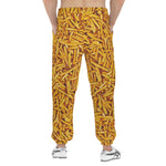 Men's Sweatpants French Fries Texture