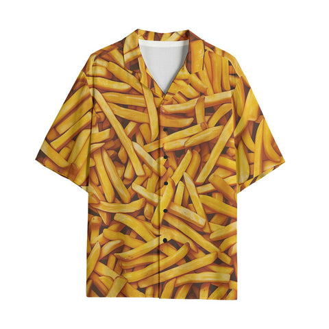 Hawaiian Shirt French Fries Texture