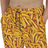 Men's Sweatpants French Fries Texture