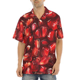 Hawaiian Shirt Pomegranate Seeds Pattern