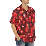 Hawaiian Shirt Pomegranate Seeds Pattern