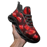 Sports Mesh Sneakers Pomegranate Seeds Pattern