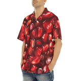 Hawaiian Shirt Pomegranate Seeds Pattern