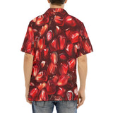 Hawaiian Shirt Pomegranate Seeds Pattern