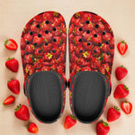 Classic Clogs Strawberries Pattern