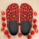 Classic Clogs Strawberries Pattern