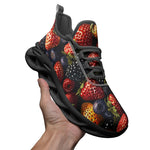 Sports Mesh Sneakers Strawberries Blueberries Blackberries