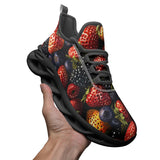 Sports Mesh Sneakers Strawberries Blueberries Blackberries