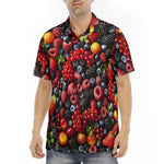 Men's Polo Shirt Vibrant Mix of Berries