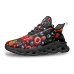 Sports Mesh Sneakers Vibrant Mix of Berries