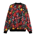 Bomber Jacket Vibrant Mix of Berries