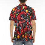 Men's Polo Shirt Vibrant Mix of Berries