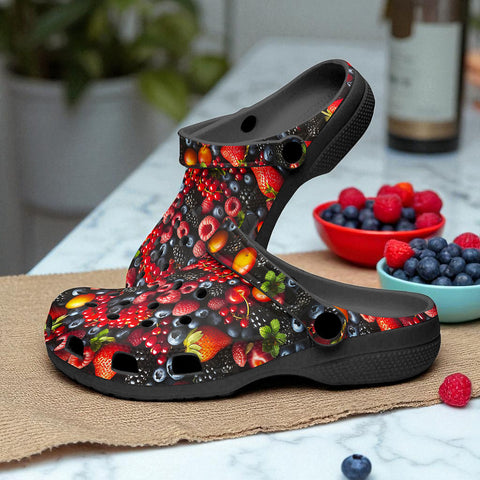 Classic Clogs Vibrant Mix of Berries
