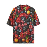 Hawaiian Shirt Vibrant Mix of Berries