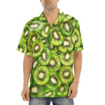 Hawaiian Shirt Kiwi Slices Pattern