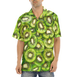 Hawaiian Shirt Kiwi Slices Pattern