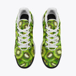 Air Cushion Sneakers Kiwi Slices Pattern