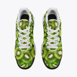 Air Cushion Sneakers Kiwi Slices Pattern