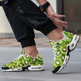 Air Cushion Sneakers Kiwi Slices Pattern