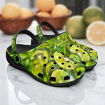 Classic Clogs Green Lime and Kiwi Slices